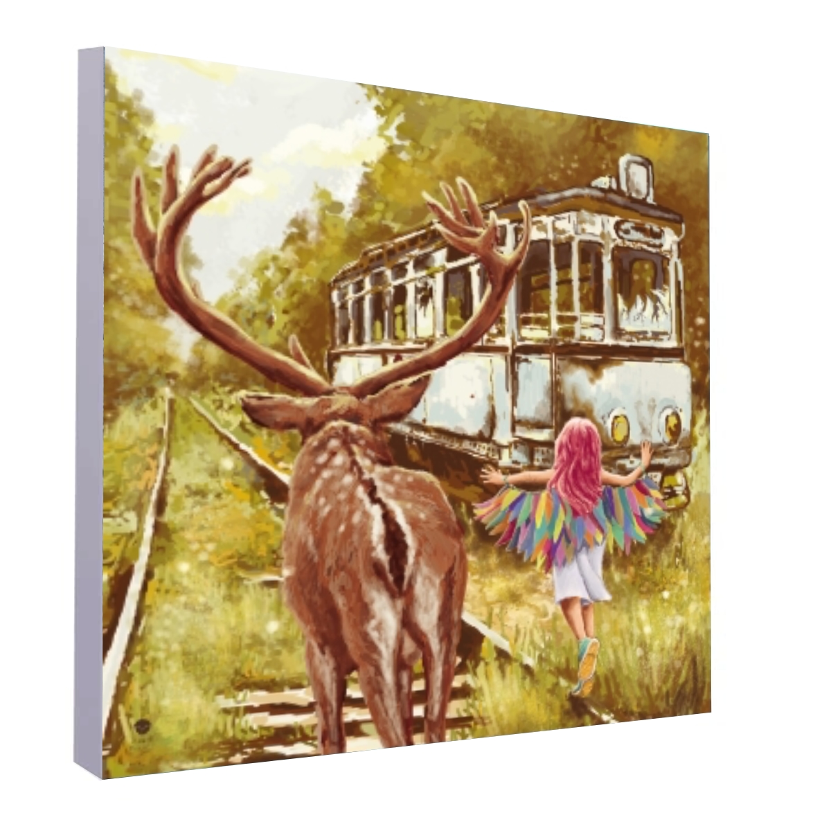 Acoustic Art Panel "Deer"