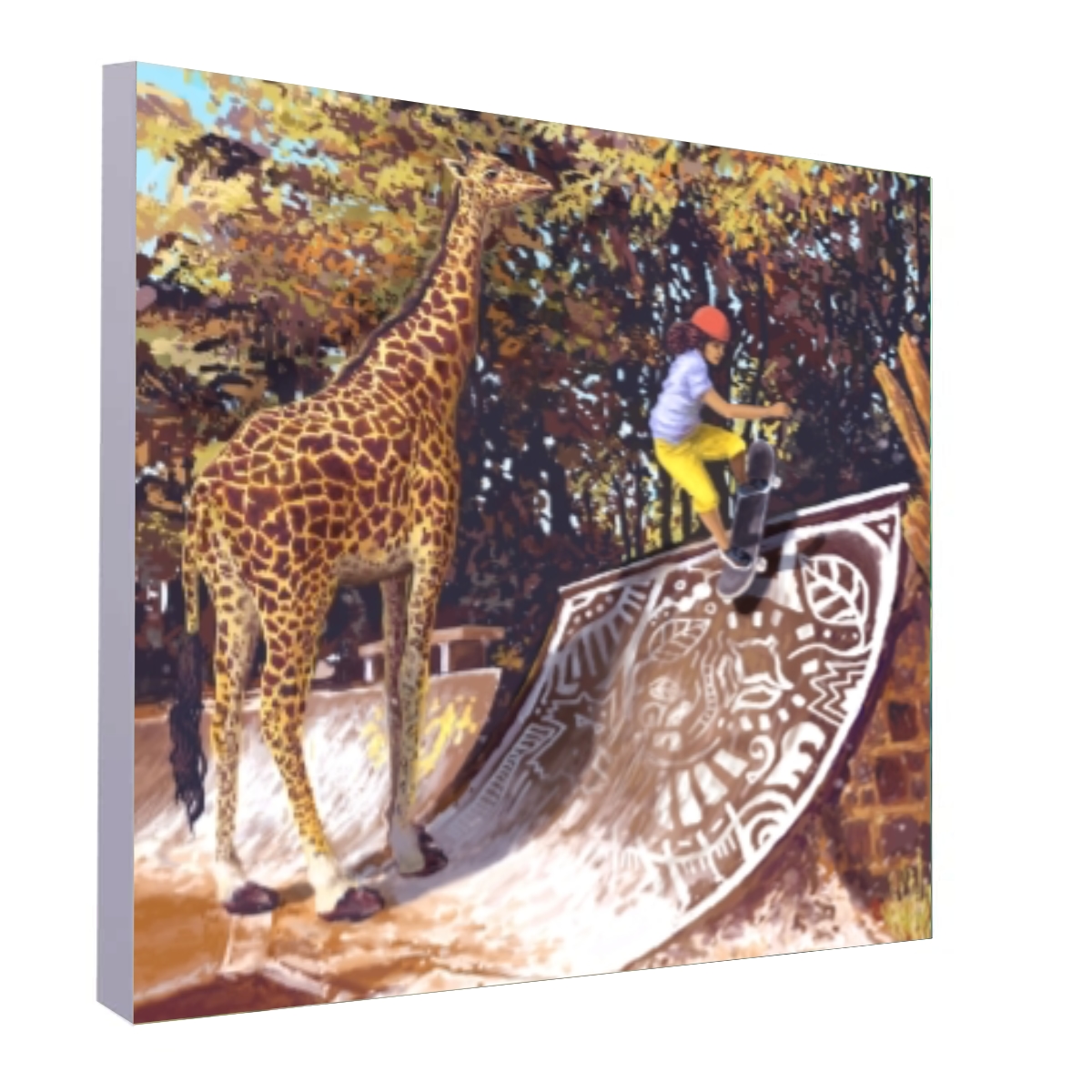 Acoustic Art Panel "Giraffe"